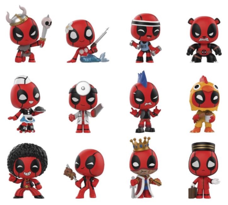 FUNKO ACTION FIGURES FUNKO MISTERY MINIS: DEADPOOL PLAYTIME FUNKO ACTION FIGURES FUNKO MISTERY MINIS: DEADPOOL PLAYTIME
